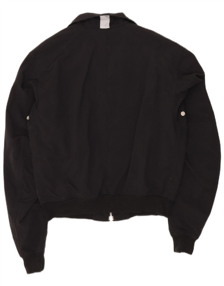 Женский бомбер Belstaff UK 14, средний черный, нейлон