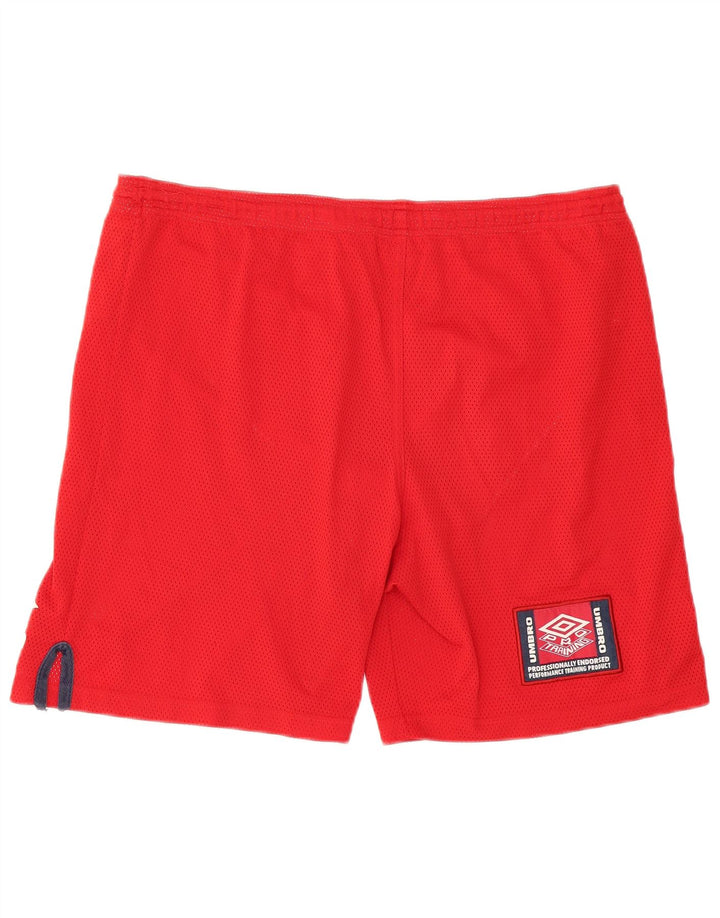 Umbro Мужские спортивные шорты большие красные