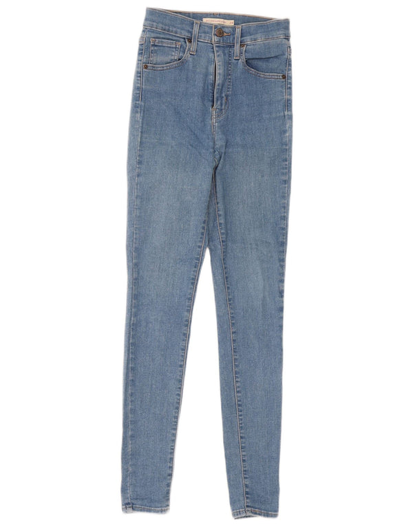 Женские джинсы суперскинни Levi's Mile High W24 L30, синие, хлопок