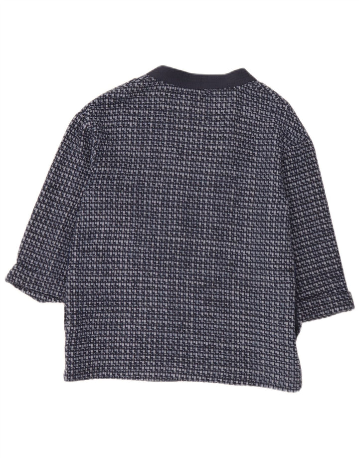 Женский кардиган с рукавом 3/4 Marks & Spencer, Великобритания, 10, маленький синий