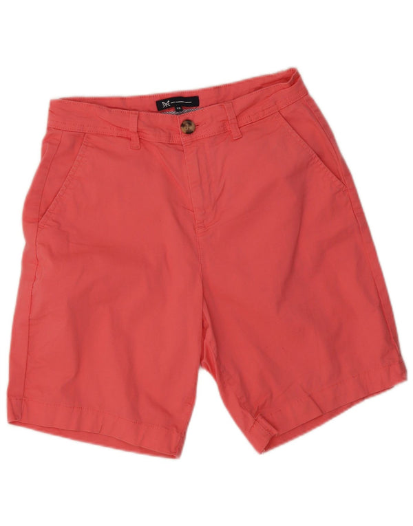 Crew Clothing Женские шорты чинос UK 12 Medium W28 Розовый хлопок