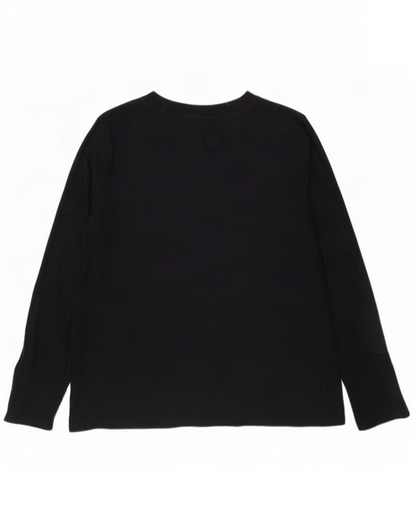 Мужской топ с длинным рукавом Zara XL, черный