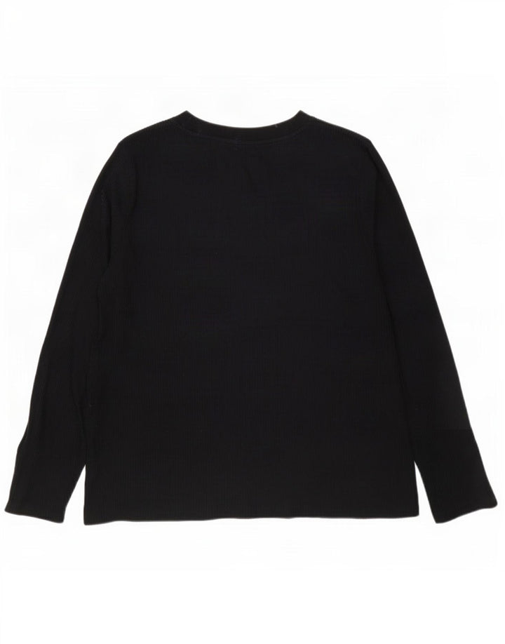Мужской топ с длинным рукавом Zara XL, черный