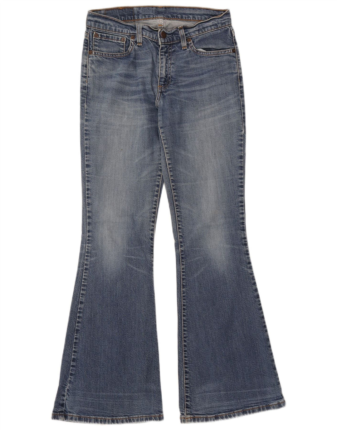Женские расклешенные джинсы Levi's 544 W28 L32, синий хлопок