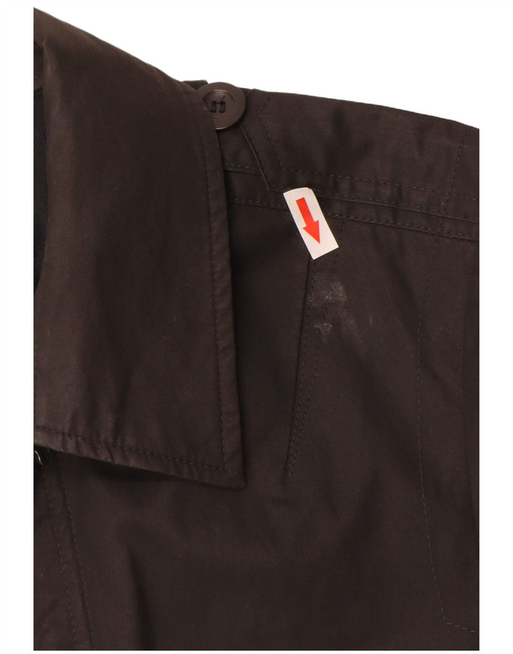 REISS Мужское пальто UK 36 маленькое черное, хлопок