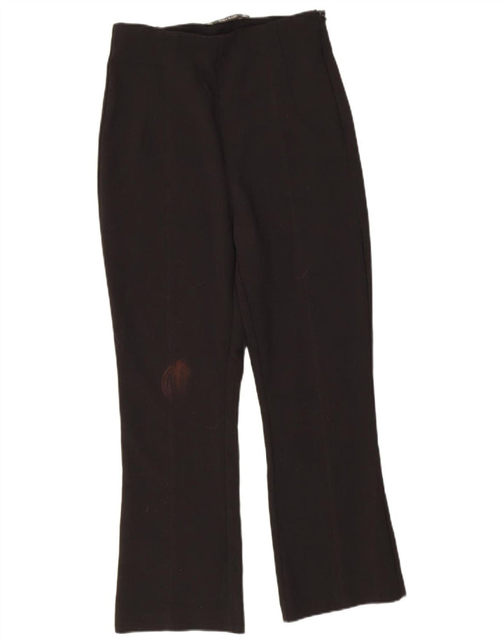 Женские укороченные брюки Zara Bootcut W26 L23, черные