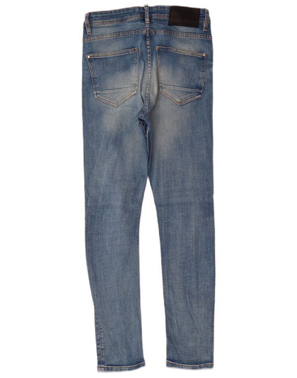 Мужские джинсы скинни ZARA EU 40 Medium W31 L30 Синие, хлопок