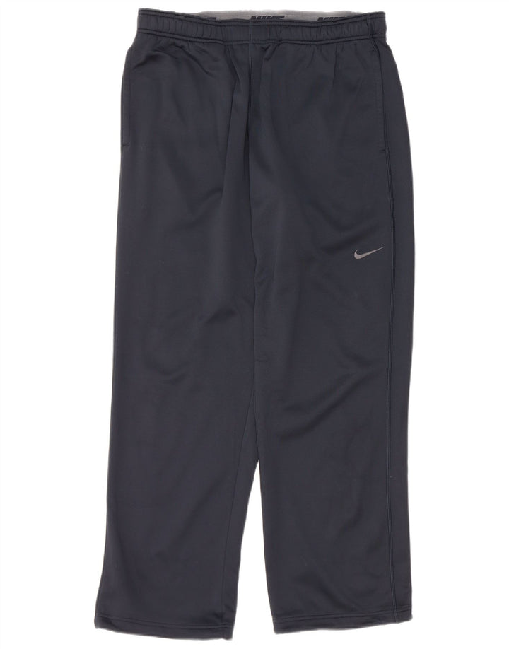 Мужские спортивные брюки Nike Therma-Fit, большие темно-синие, полиэстер