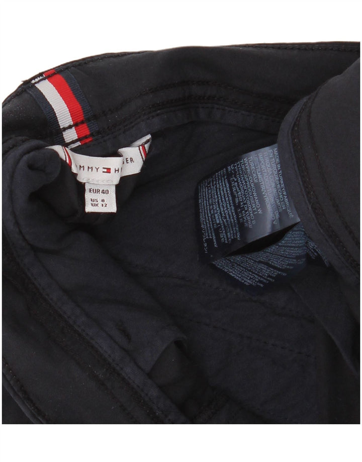 TOMMY HILFIGER Женские шорты чинос UK 12 Medium W32 Темно-синие хлопковые