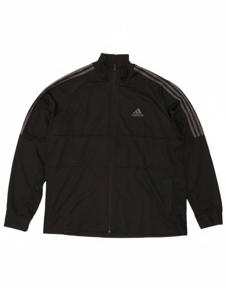 Мужской спортивный костюм Adidas Aeroready, верхняя куртка 2XL, черный полиэстер
