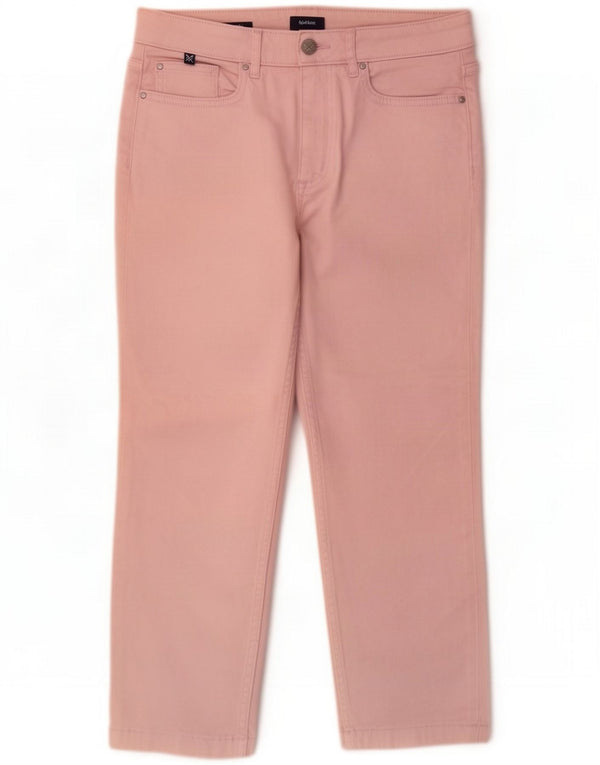 Crew Clothing Женские укороченные джинсы UK 10 Small W27 L23 Розовый хлопок