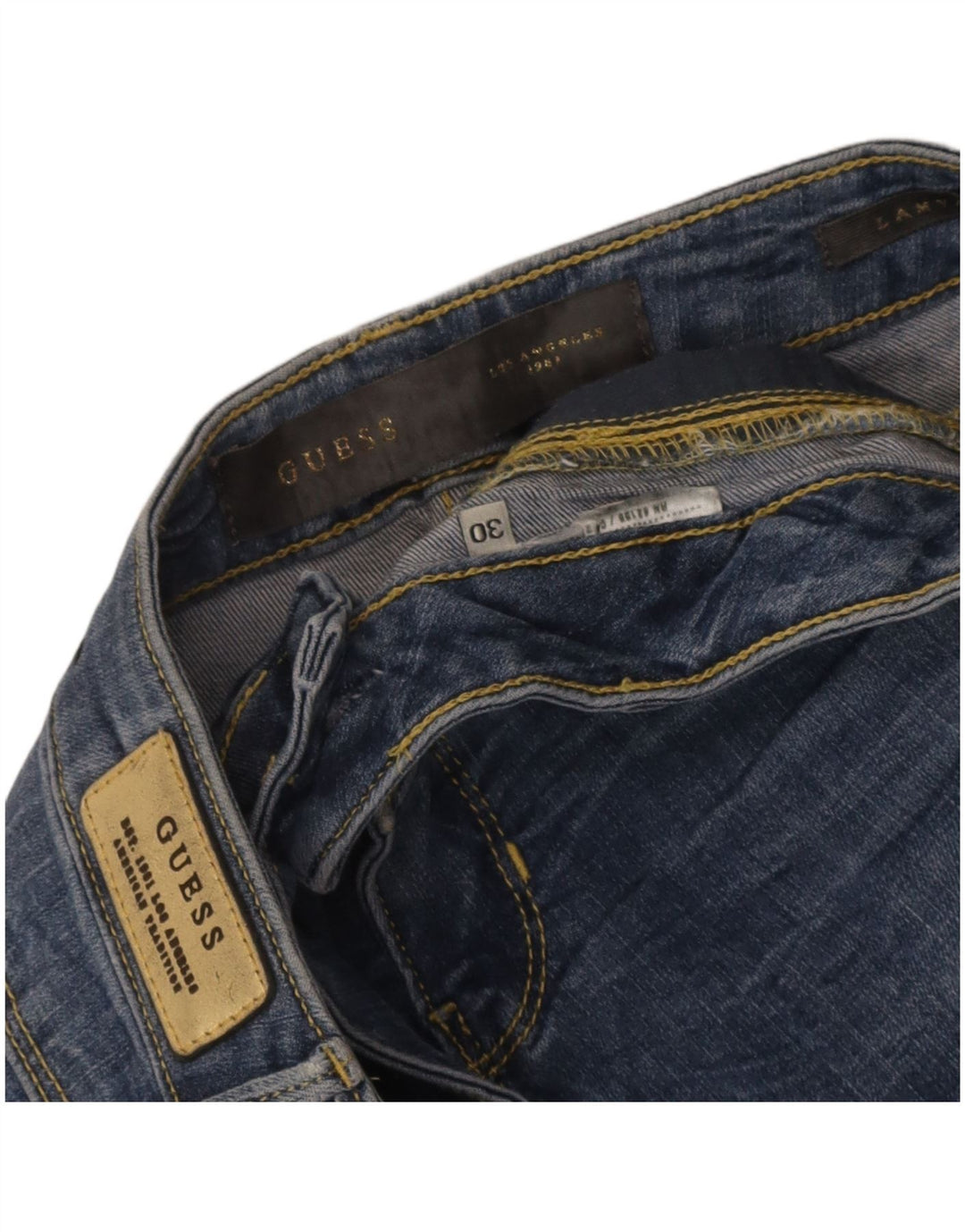 Женские джинсы скинни Guess Lamya W30 L28 синие