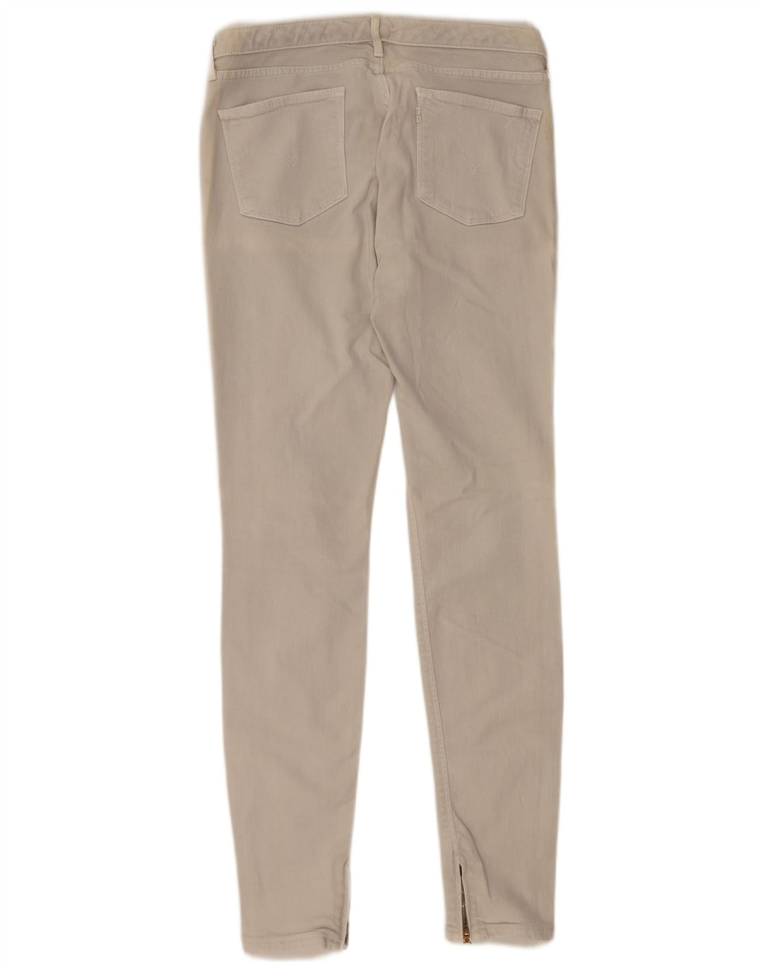 Женские джинсы скинни Levi's W29 L34 Серый хлопок