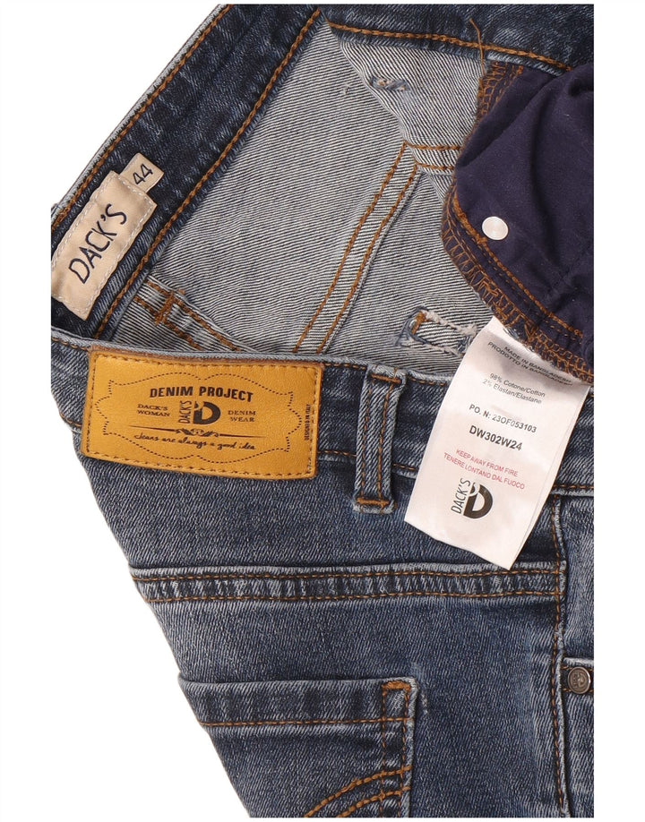 Женские узкие джинсы Dack's IT 44 Medium W28 L31 Синий хлопок