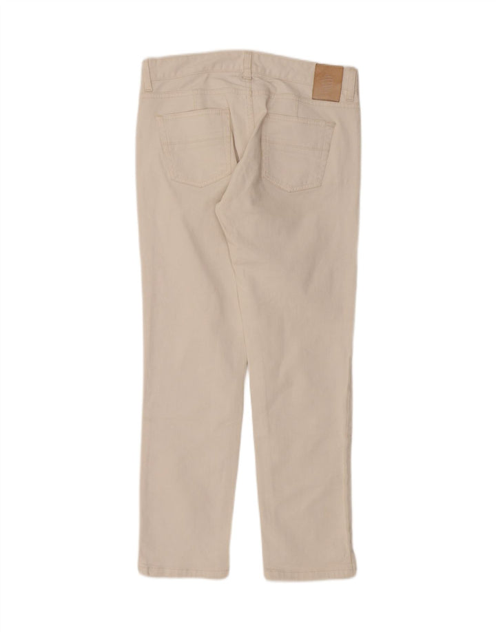 MARINA YACHTING Womens Slim Jeans W28 L27 Off White Vintage Marina Yachting and Second-Hand Marina Yachting from Messina Hembry 