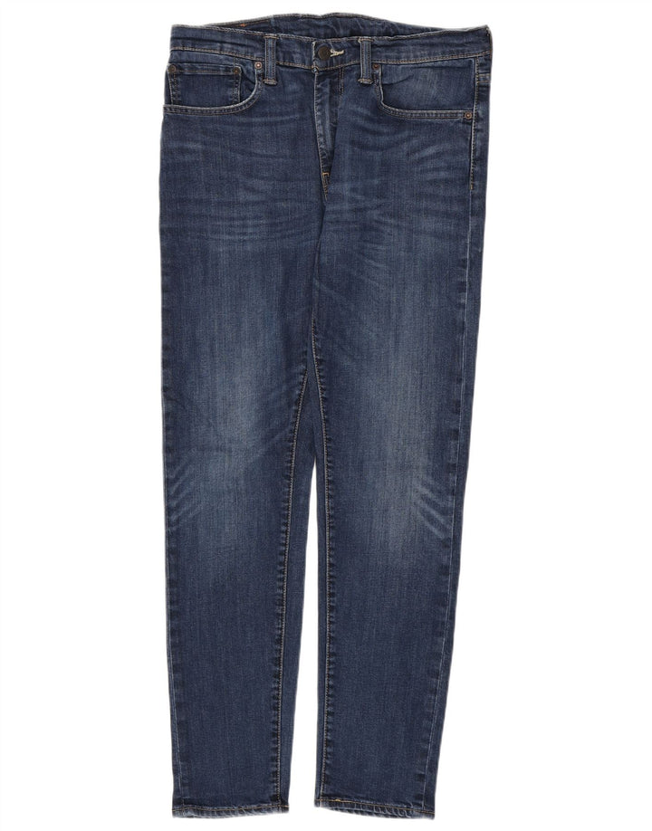 Мужские зауженные джинсы LEVI'S 512 W31 L32 синие