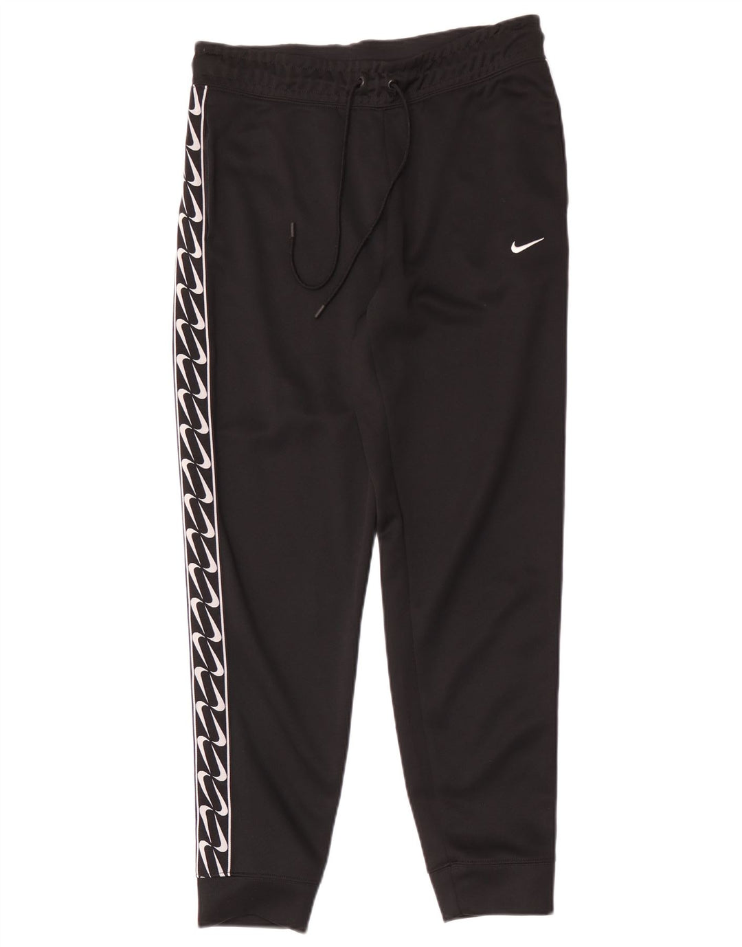 Мужские спортивные брюки с графическим рисунком Nike, джоггеры, средний черный, полиэстер