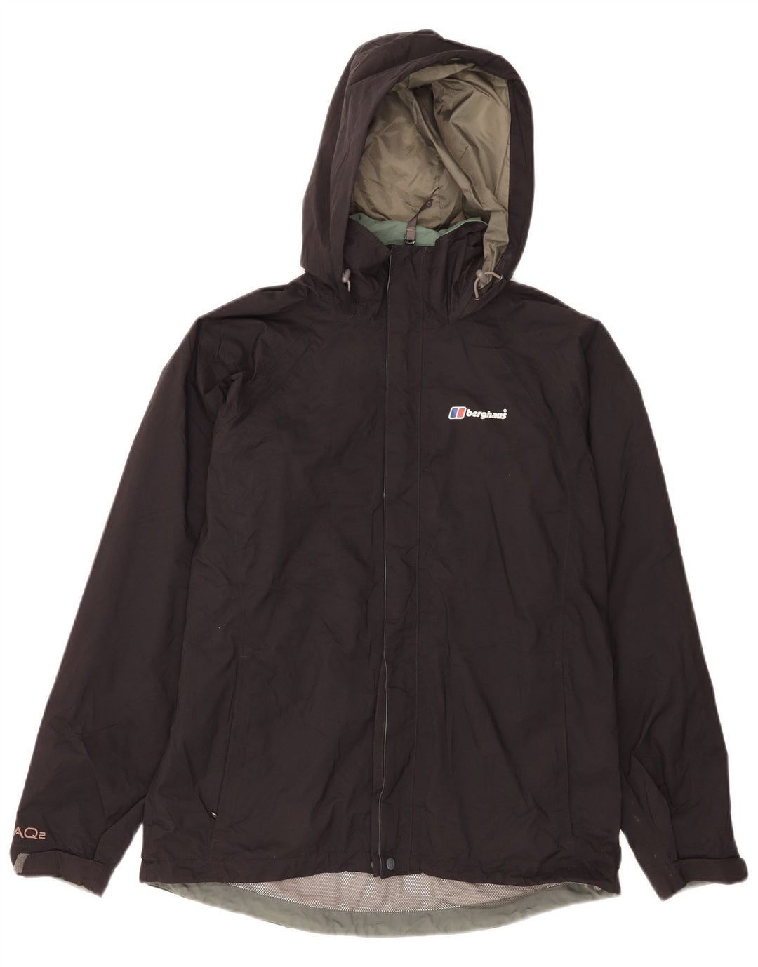 Berghaus Дождевик с капюшоном для мальчиков 11-12 лет Черный Полиамид