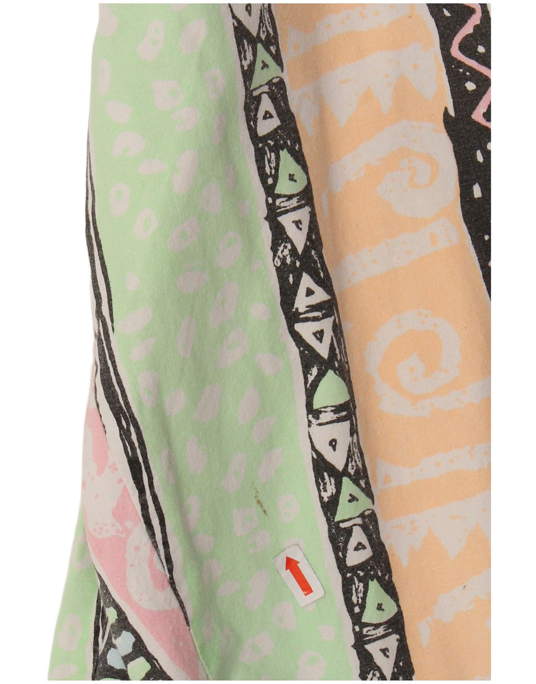 Женские зауженные брюки с высокой талией Blues W34 L31, разноцветные с геометрическим рисунком