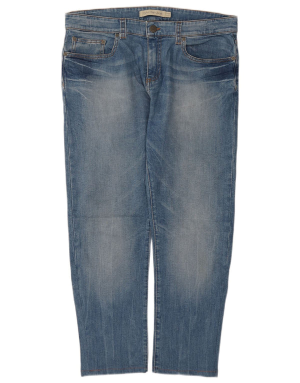 Мужские джинсы CALVIN KLEIN W32 L26 синие, хлопок