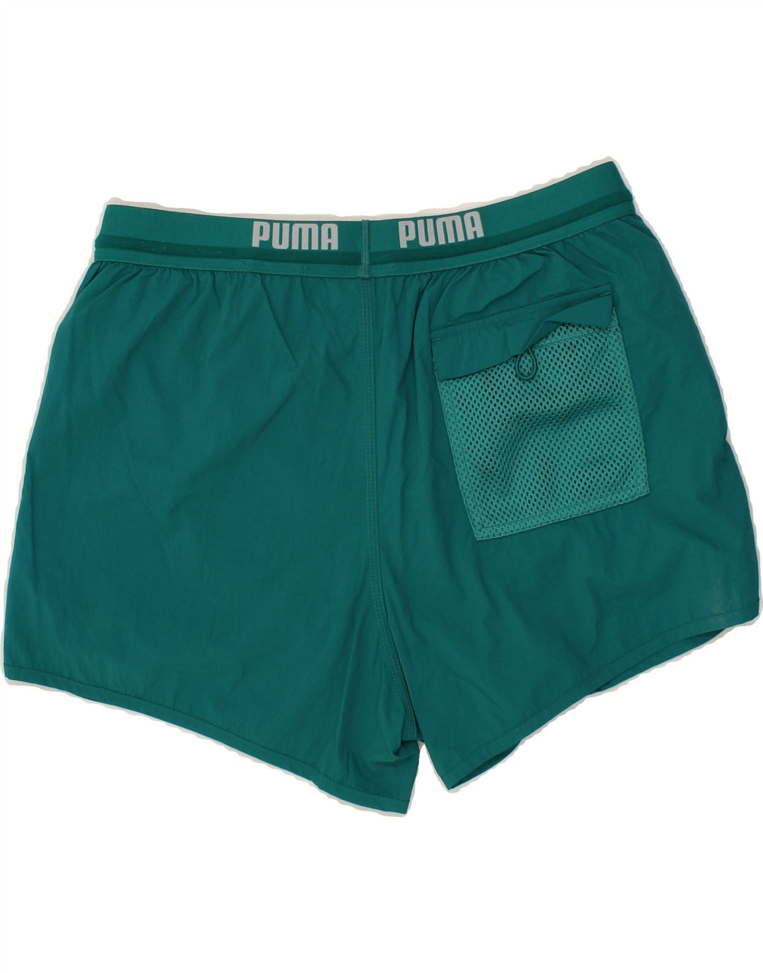 PUMA Womens Sport Shorts UK 16 Large Turquoise Polyester Vintage Puma and Second-Hand Puma from Messina Hembry 