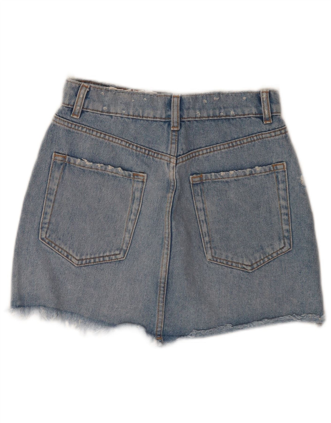 Женские джинсовые шорты Zara, маленькие W26, синие