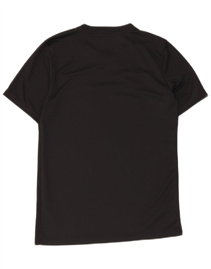 Мужская футболка Nike Dri Fit, средний черный полиэстер