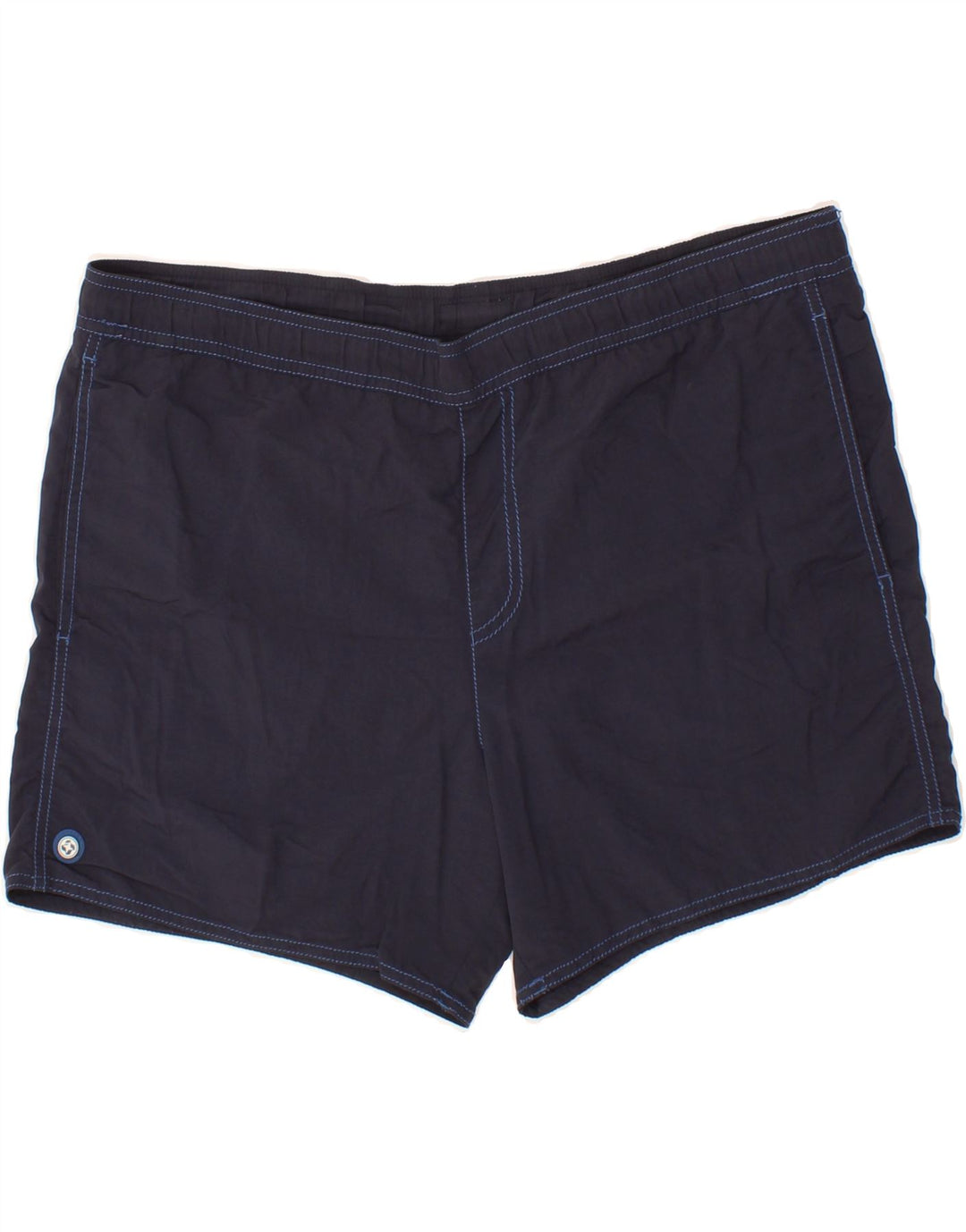COLMAR Mens Swimming Shorts IT 52 Large Navy Blue Polyester Vintage Colmar and Second-Hand Colmar from Messina Hembry 
