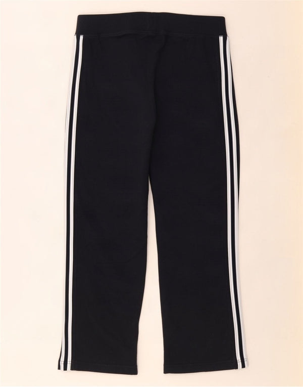 Reebok Womens Tracksuit Trousers UK 14 Large Navy Blue Cotton