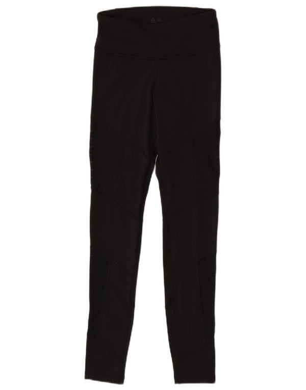 Женские леггинсы Reebok Speedwick UK 6 XS, черные, полиэстер