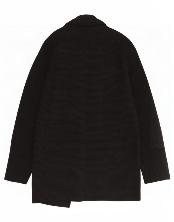 Мужской удлиненный открытый кардиган Zara XL, черный