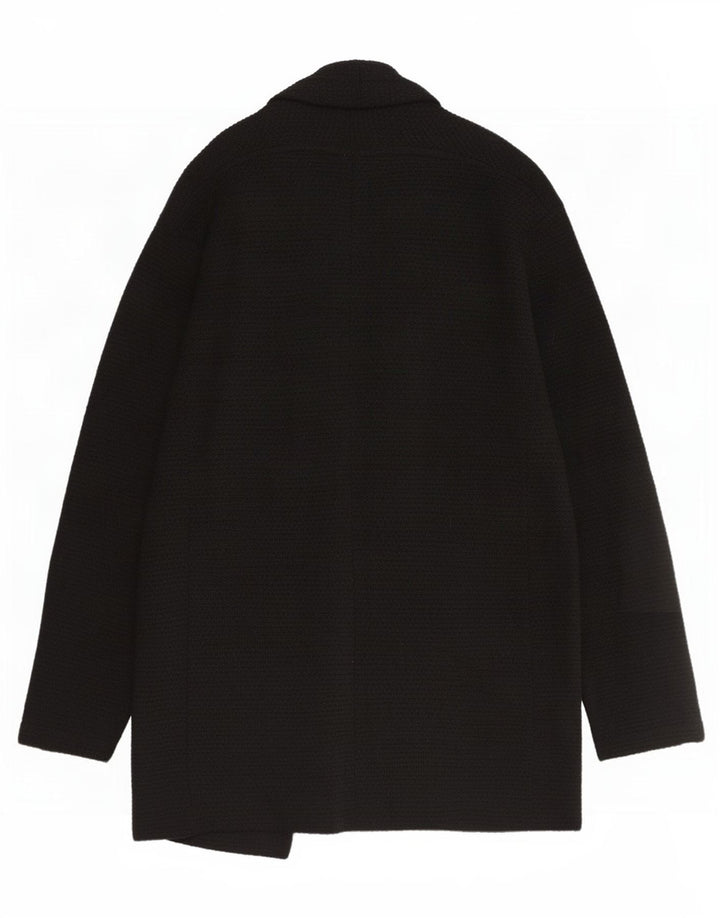 Мужской удлиненный открытый кардиган Zara XL, черный