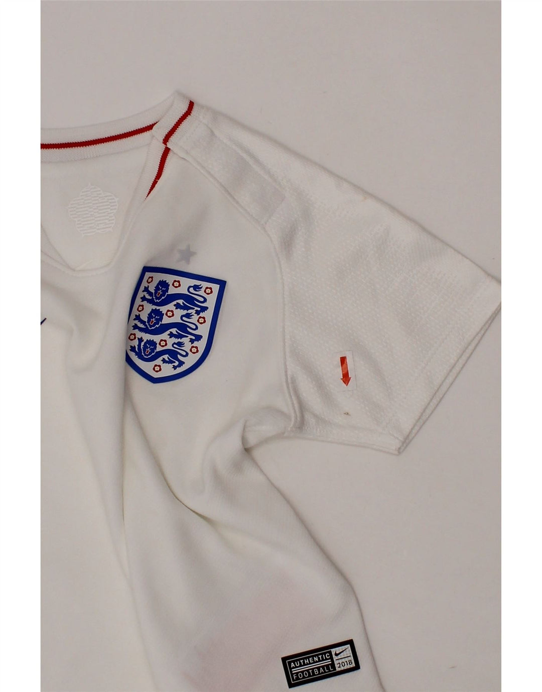 Футболка NIKE Baby Boys England, топ 12–18 месяцев, белый полиэстер