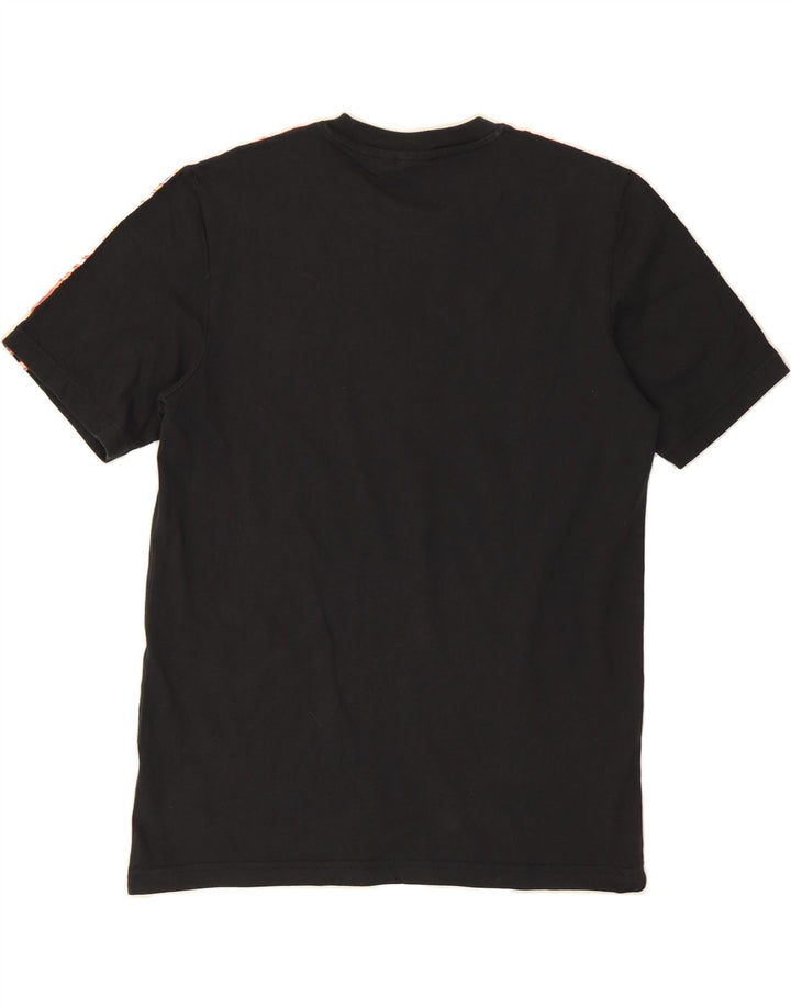 ADIDAS Mens T-Shirt Top Small Black Cotton Vintage Adidas and Second-Hand Adidas from Messina Hembry 