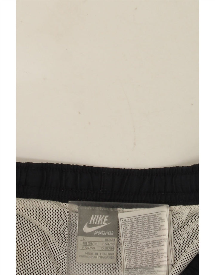 Мужские спортивные шорты Nike, большие темно-синие, полиэстер