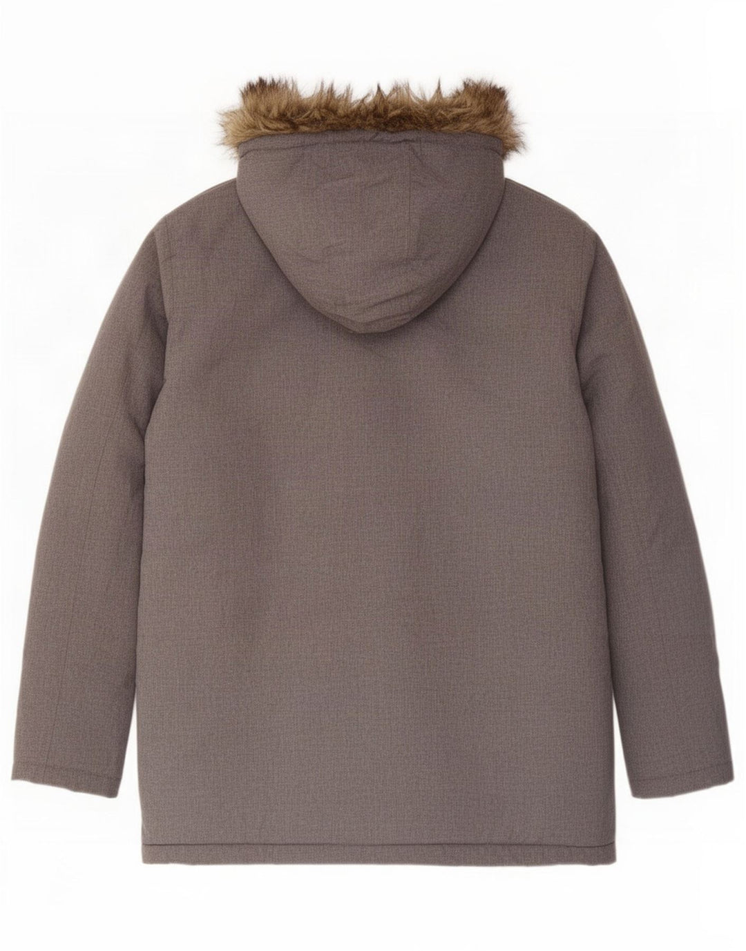 Мужская парка Jack & Jones с капюшоном UK 38 Средний Серый