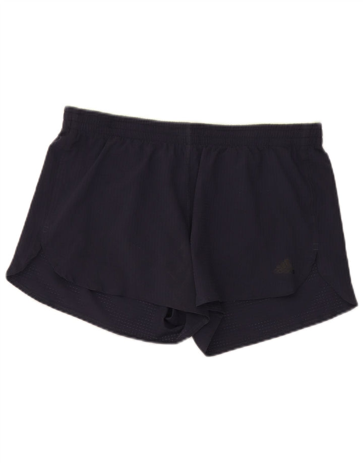Женские спортивные шорты Adidas Aeroready UK 14, средний темно-синий, полиэстер