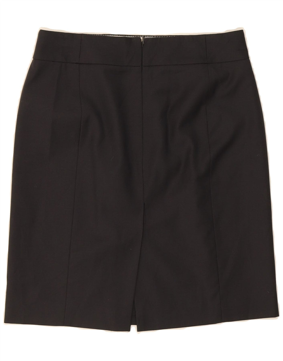 J. CREW Womens Pencil Skirt US 6 Medium W28 Navy Blue Wool Vintage J. Crew and Second-Hand J. Crew from Messina Hembry 