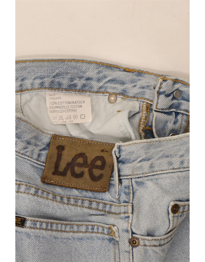 Женские прямые джинсы LEE W28 L27, синий хлопок