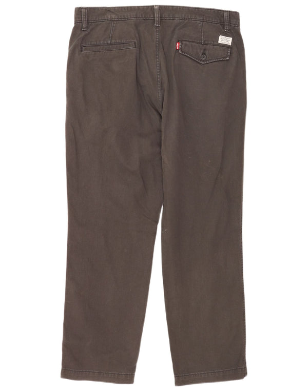 Мужские брюки чинос Levi's Authentic W34 L30, серые, хлопковые