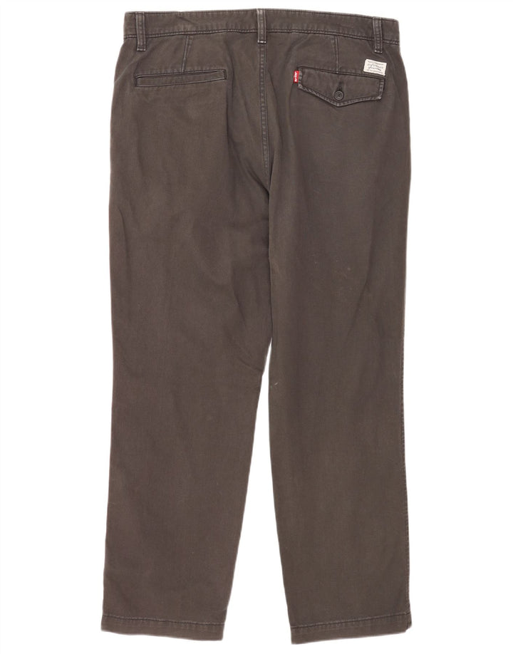 Мужские брюки чинос Levi's Authentic W34 L30, серые, хлопковые