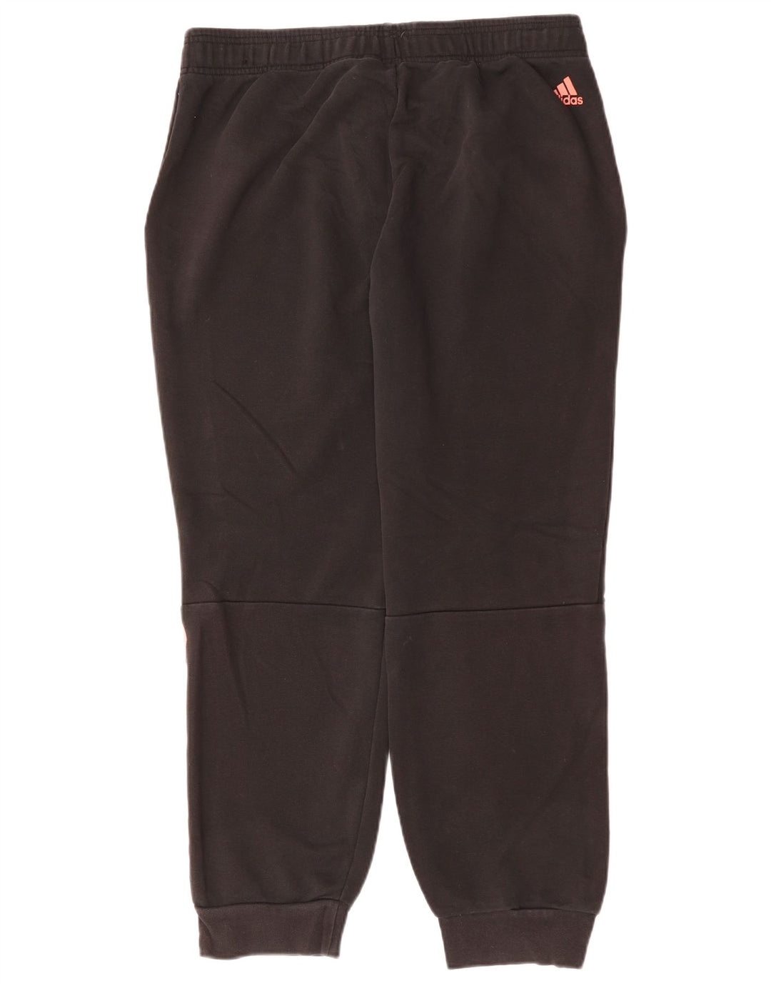 Женские спортивные брюки ADIDAS с графическим рисунком, джоггеры, Великобритания, 20/22 XL, черный хлопок