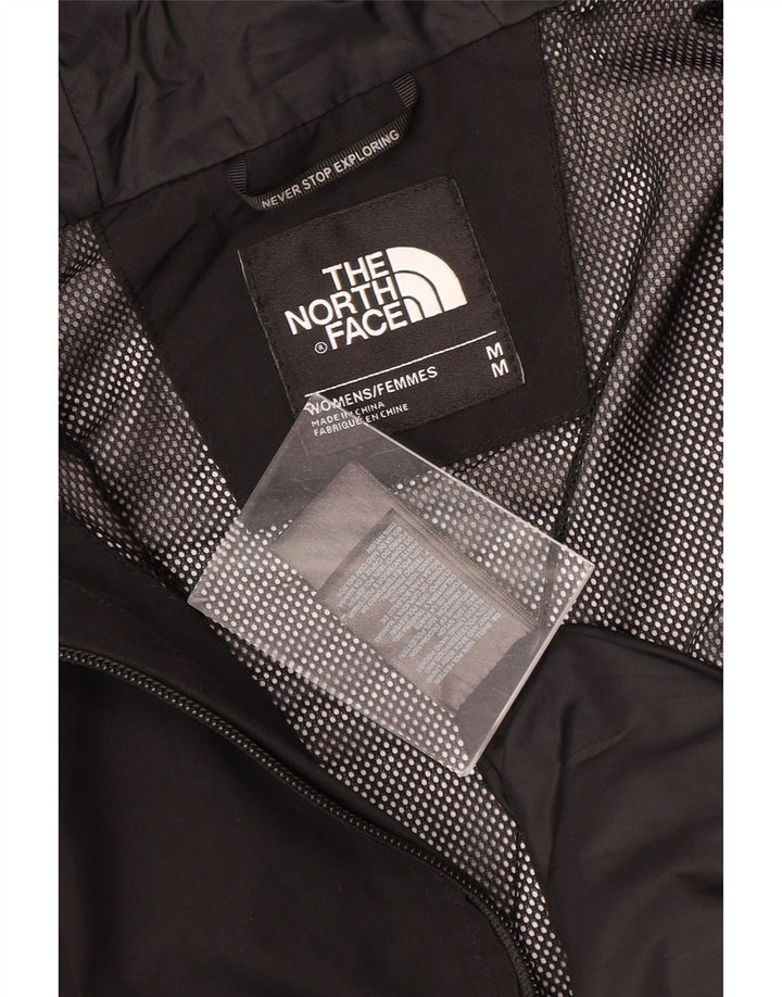Женская дождевик с капюшоном The North Face UK 14, средний черный полиэстер