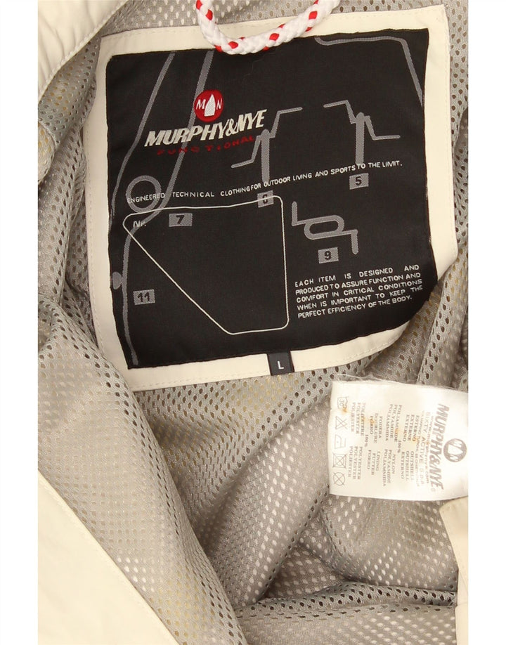 Мужская дождевик Murphy & Nye UK 40, большой белый полиамид