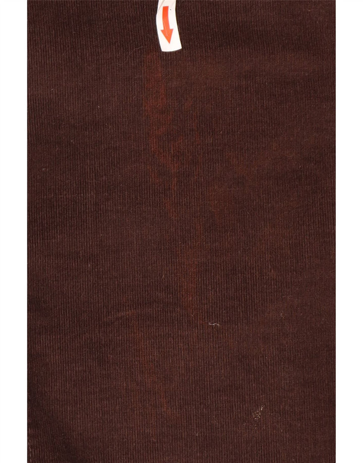 Женская вельветовая куртка Replay UK 14, хлопковый средний коричневый цвет