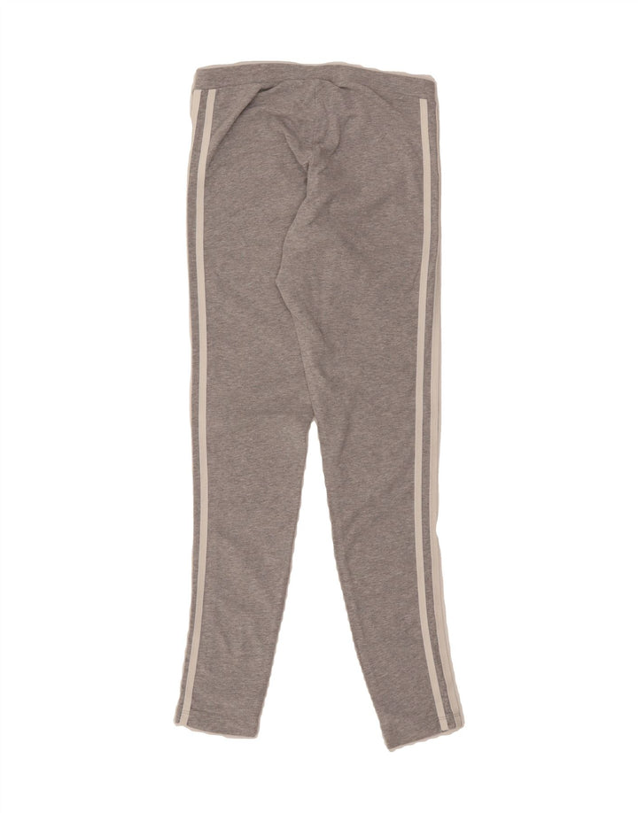 ADIDAS Womens Leggings UK 8 Small Grey Cotton Vintage Adidas and Second-Hand Adidas from Messina Hembry 