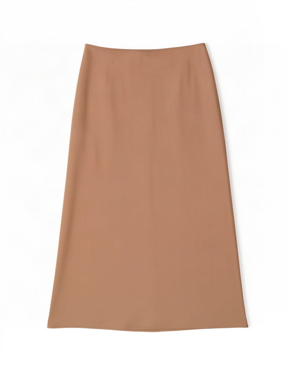 Женская макси-юбка Topshop UK 14, большая W36, бежевый полиэстер