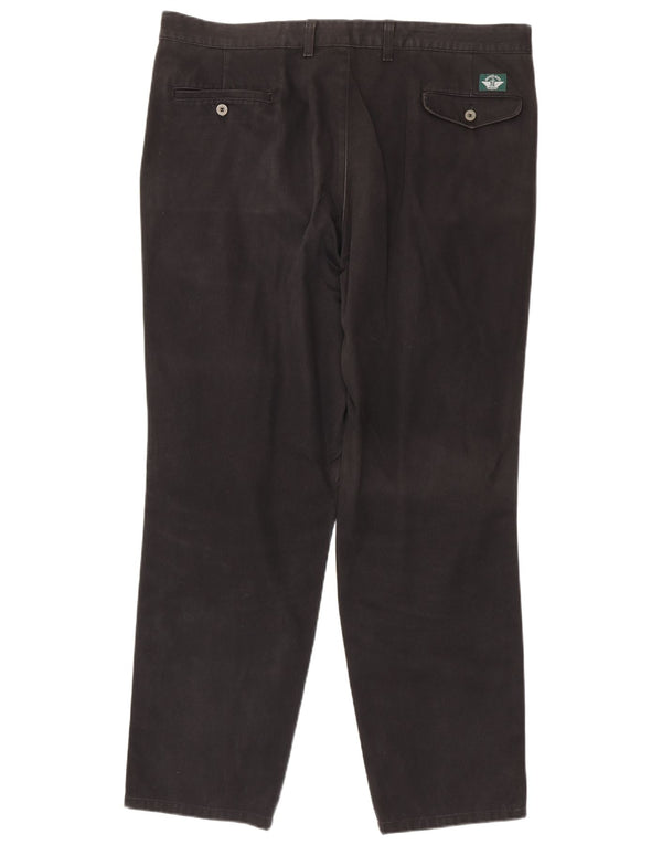 Dockers Mens Pegged Chino Trousers W42 L32 Black