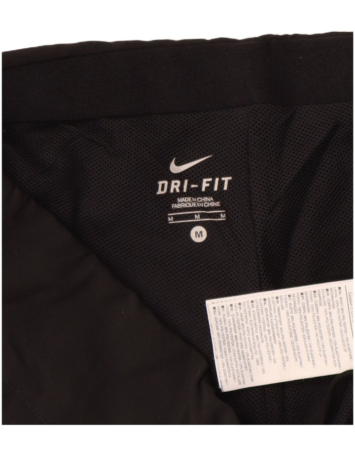 Женские спортивные брюки Nike Dri Fit UK 14, средний черный полиэстер