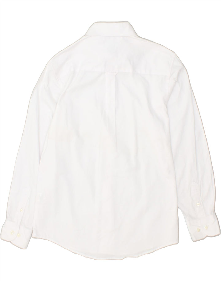 CHAPS Boys Shirt 13-14 Years White Cotton | Vintage Chaps | Thrift | Second-Hand Chaps | Used Clothing | Messina Hembry 